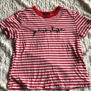 Red Stripe T-shirt